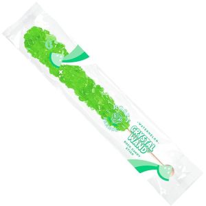 Rose's Rock Candy Crystal Wand - Light Green Watermelon