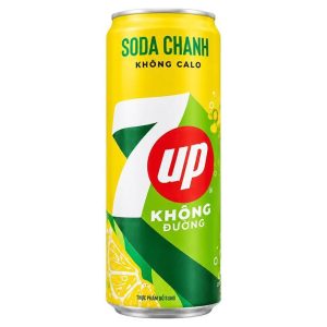 7up Lemon Soda - 320mL Can (Vietnamese)