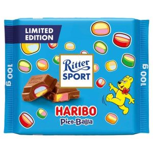 Ritter Sport Haribo Pico-Balla Milk Chocolate - Limited Edition (German)