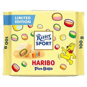 Ritter Sport Haribo Pico-Balla White Chocolate - Limited Edition (German)