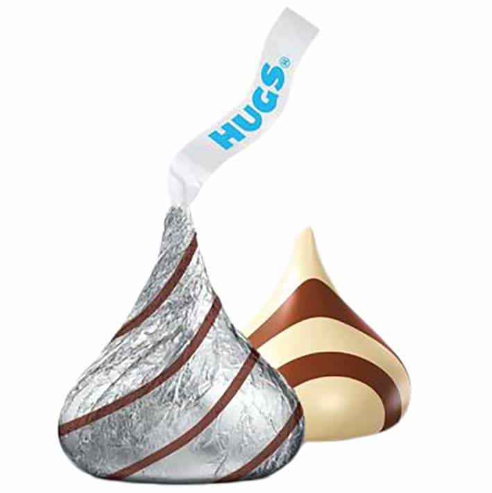 Hershey's Hugs - Milk Chocolate and White Creme