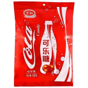 WanHeDa Cola Candy - 350g Bag (Chinese)